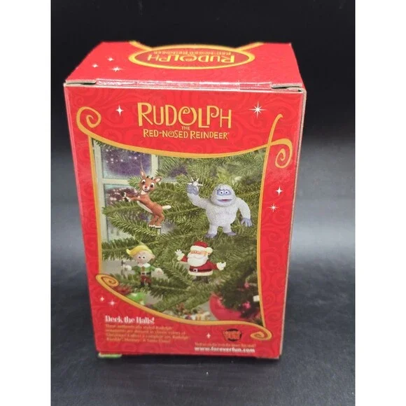 Kmart Exclusive Rudolph the Red Nosed Reindeer Bumble Ornament New In Box 3.5" - Picture 5 of 12